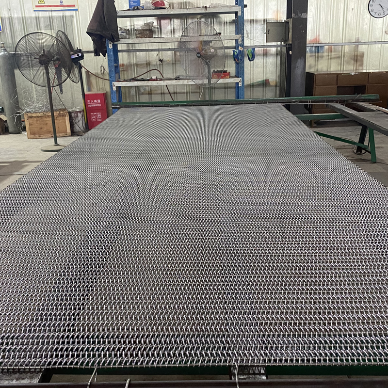 Tali pinggang mesh relau pematerian aluminium kondenser